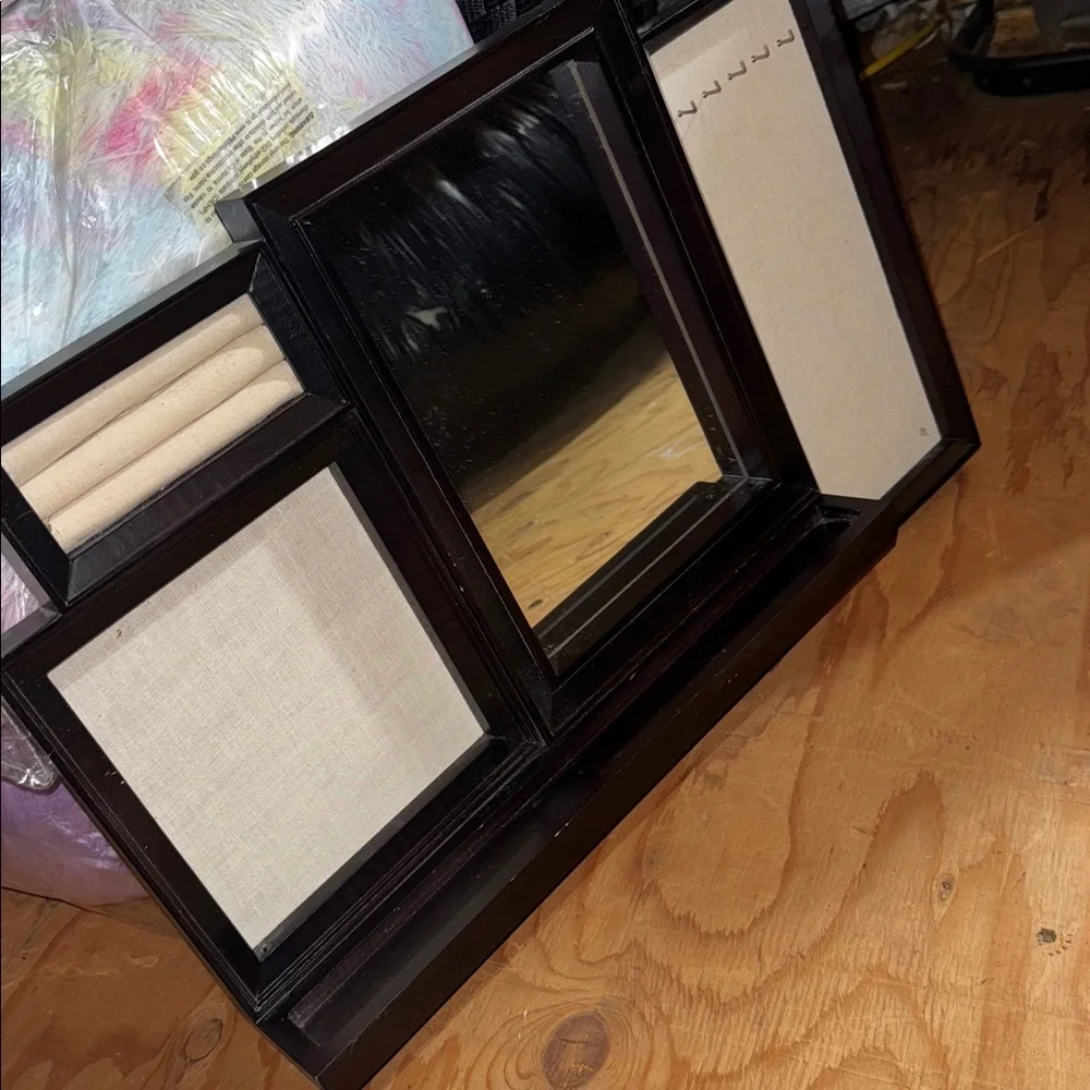 Black Multi-Frame Jewelry Organizer